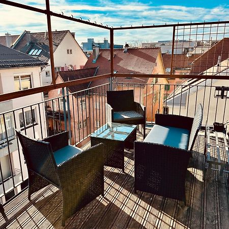 Zentrale Wohnung Mit Dachterasse Bregenzi járás Kültér fotó