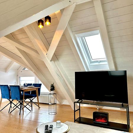 Zentrale Wohnung Mit Dachterasse Bregenzi járás Kültér fotó